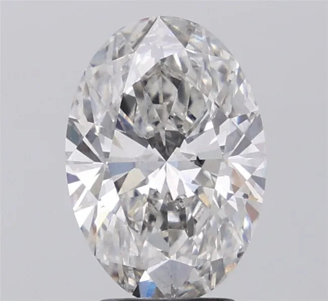 3.00ct Oval Lab Grown Diamond (Colour H, Clarity SI1, IGI Certified)