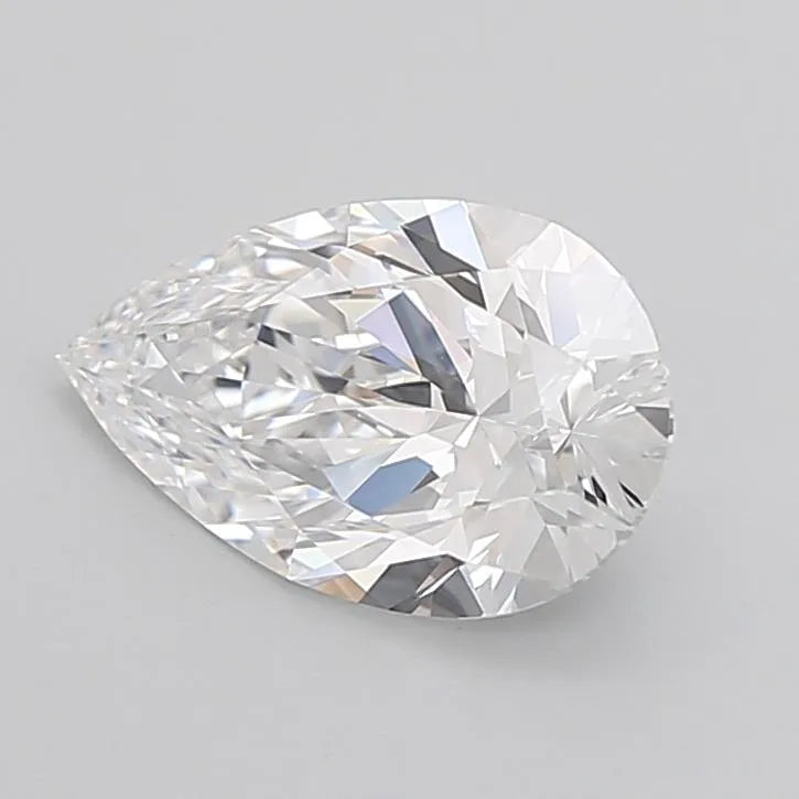3.00ct Pear Lab Grown Diamond (Colour D, Clarity VVS1, Cut EX, IGI Certified)