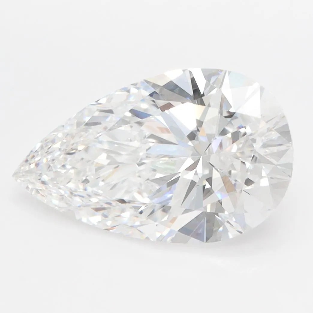 3.00ct Pear Lab Grown Diamond (Colour D, Clarity VVS1, GIA Certified)