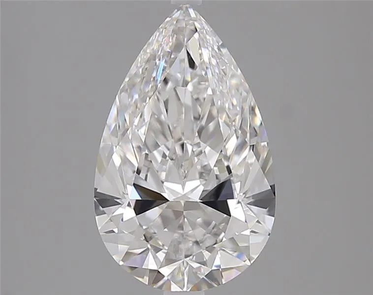 3.00ct Pear Lab Grown Diamond (Colour D, Clarity VVS2, IGI Certified)