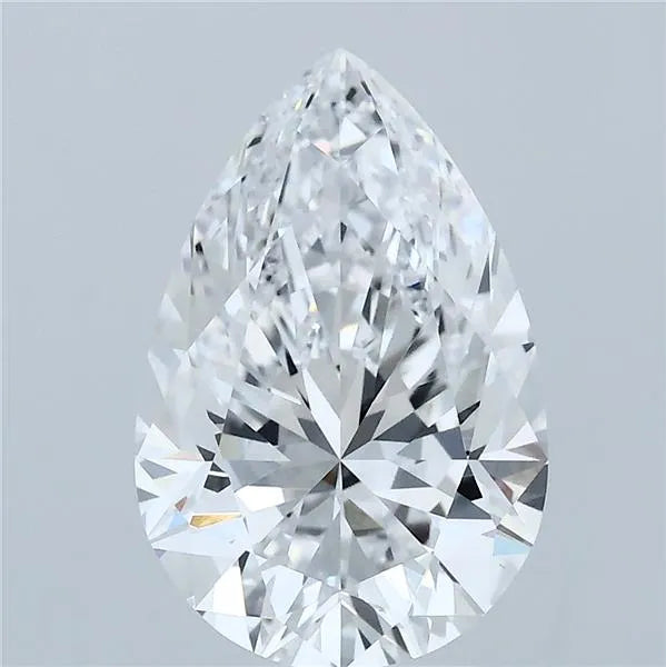 3.00ct Pear Lab Grown Diamond (Colour D, Clarity VVS2, IGI Certified)