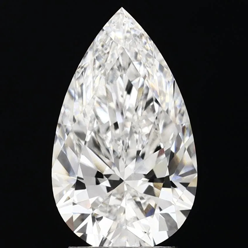 3.00ct Pear Lab Grown Diamond (Colour E, Clarity VS1, IGI Certified)
