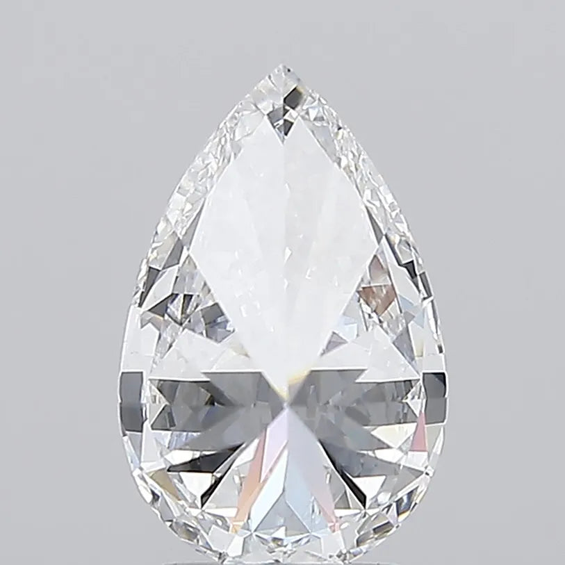 3.00ct Pear Lab Grown Diamond (Colour E, Clarity VS2, IGI Certified)