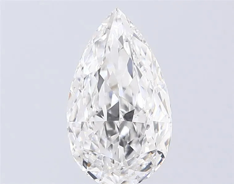 3.00ct Pear Lab Grown Diamond (Colour E, Clarity VVS2, IGI Certified)