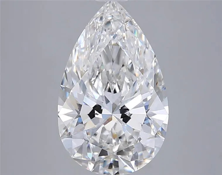 3.00ct Pear Lab Grown Diamond (Colour F, Clarity VVS2, IGI Certified)