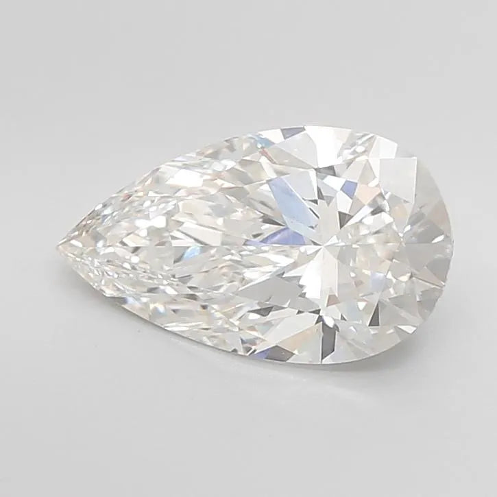 3.00ct Pear Lab Grown Diamond (Colour G, Clarity VS1, IGI Certified)