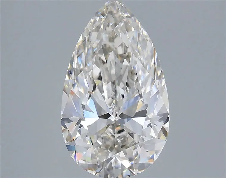 3.00ct Pear Lab Grown Diamond (Colour G, Clarity VVS2, IGI Certified)