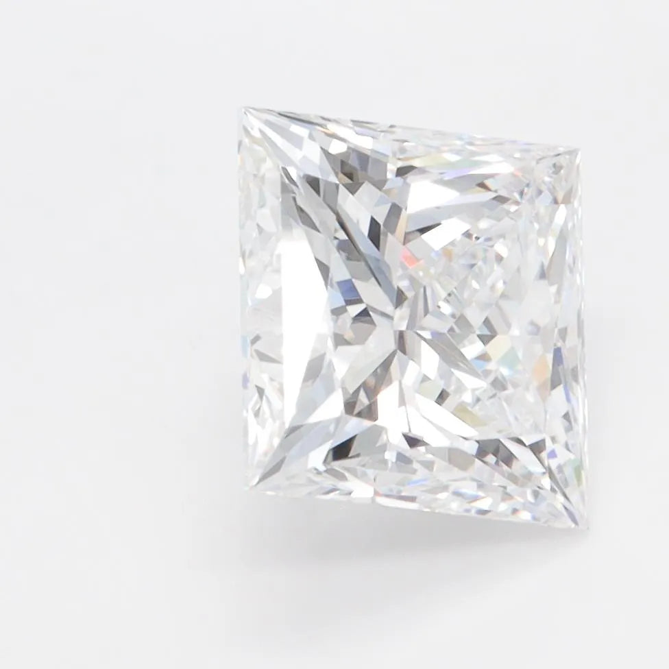 3.00ct Princess Lab Grown Diamond (Colour D, Clarity IF, IGI Certified)