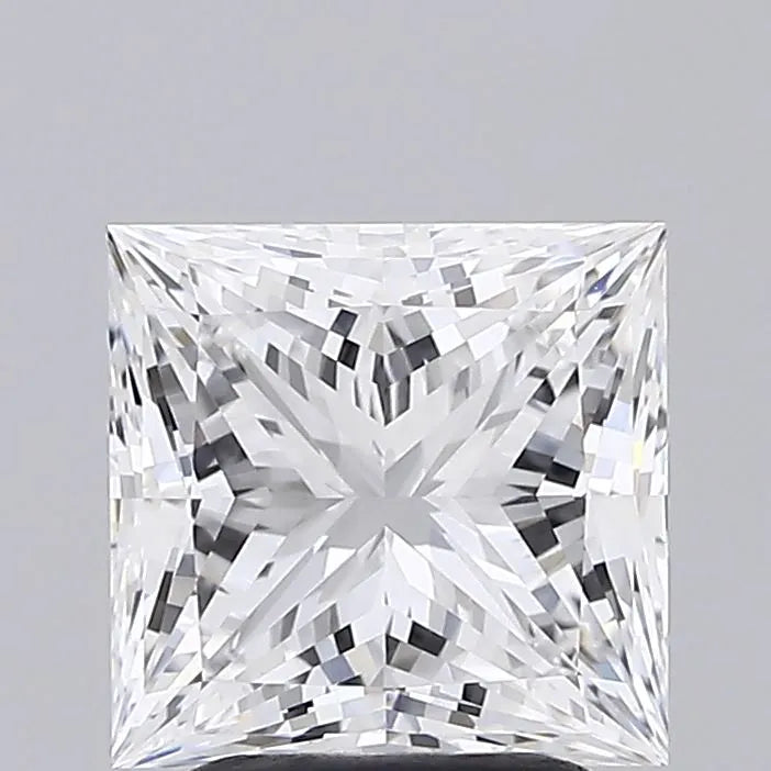 3.00ct Princess Lab Grown Diamond (Colour E, Clarity VVS1, IGI Certified)
