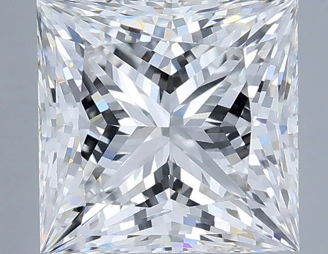 3.00ct Princess Lab Grown Diamond (Colour E, Clarity VVS2, IGI Certified)
