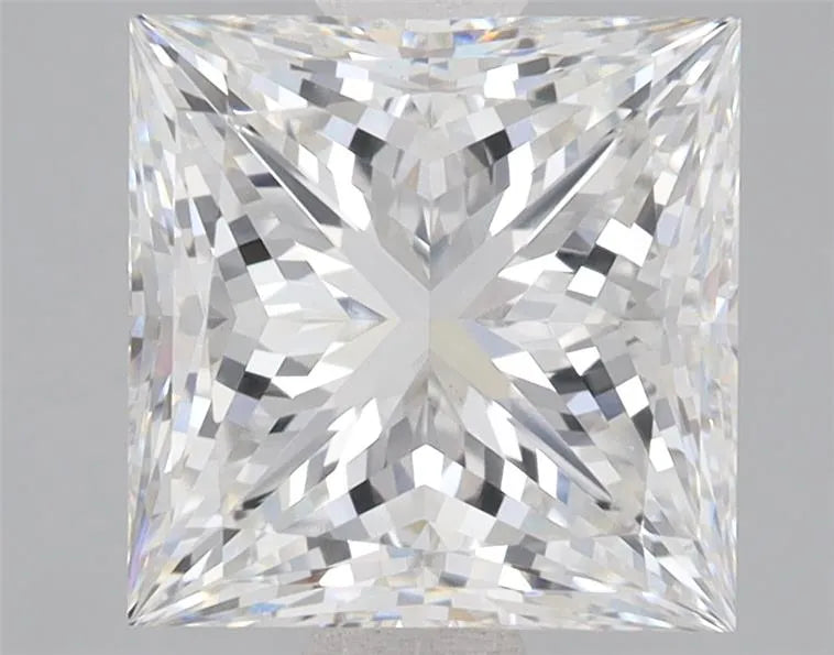 3.00ct Princess Lab Grown Diamond (Colour E, Clarity VVS2, IGI Certified)
