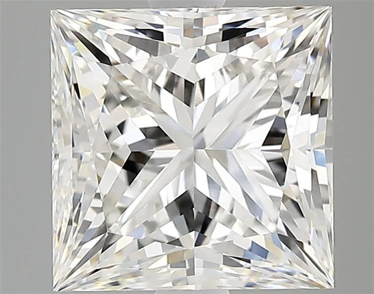 3.00ct Princess Lab Grown Diamond (Colour F, Clarity VVS1, Cut EX, IGI Certified)