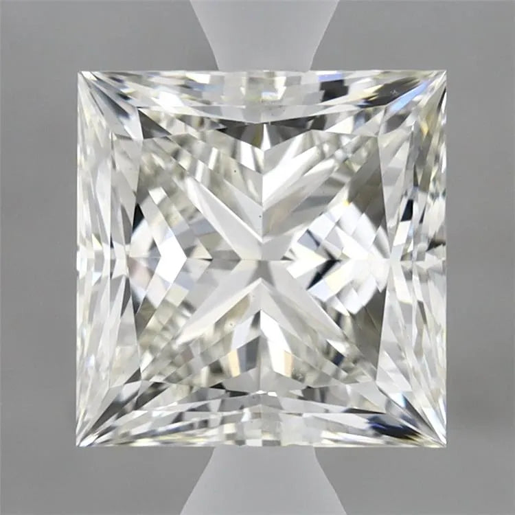 3.00ct Princess Lab Grown Diamond (Colour G, Clarity VS1, IGI Certified)