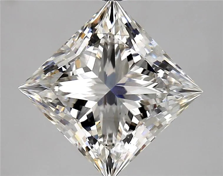 3.00ct Princess Lab Grown Diamond (Colour G, Clarity VS2, IGI Certified)