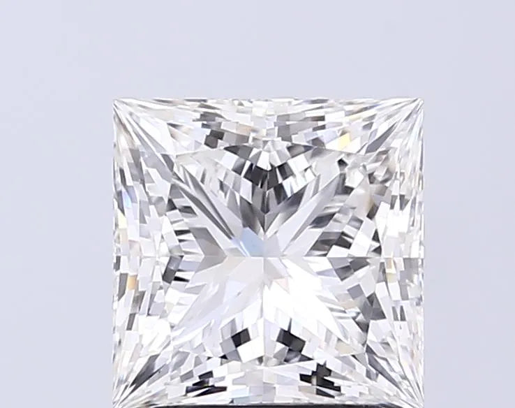 3.00ct Princess Lab Grown Diamond (Colour G, Clarity VVS2, IGI Certified)