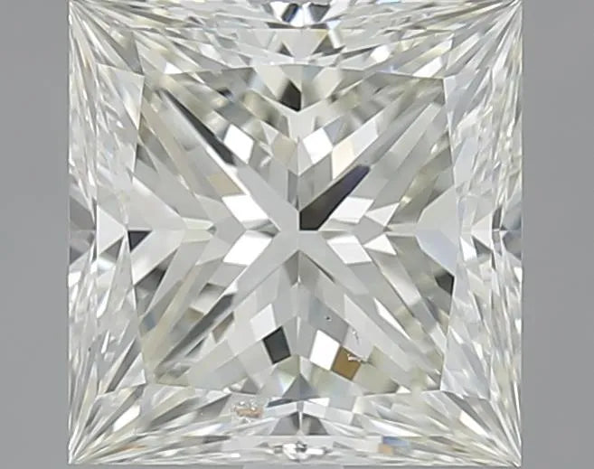 3.00ct Princess Natural Diamond (Colour L, Clarity SI2, Cut VG, GIA Certified)