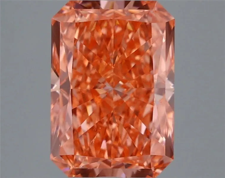 3.00ct Radiant Lab Grown Diamond (Colour Fancy Vivid Pink, Clarity VVS2, IGI Certified)