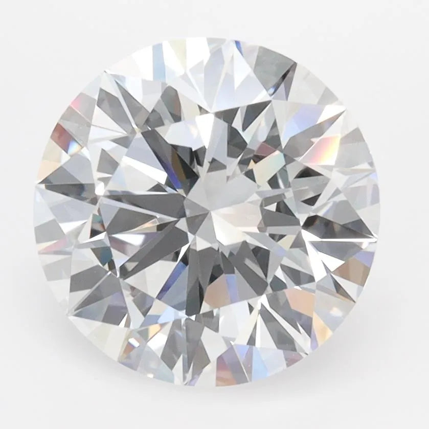 3.00ct Round Lab Grown Diamond (Colour D, Clarity IF, Cut ID, IGI Certified)