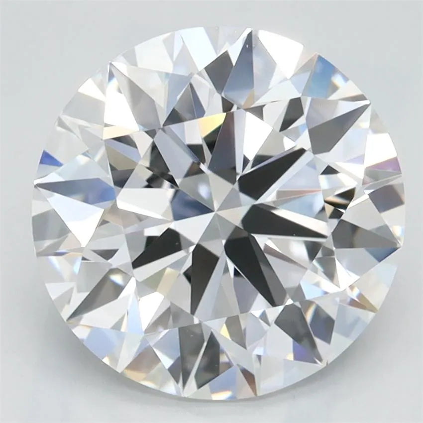 3.00ct Round Lab Grown Diamond (Colour D, Clarity IF, Cut ID, IGI Certified)