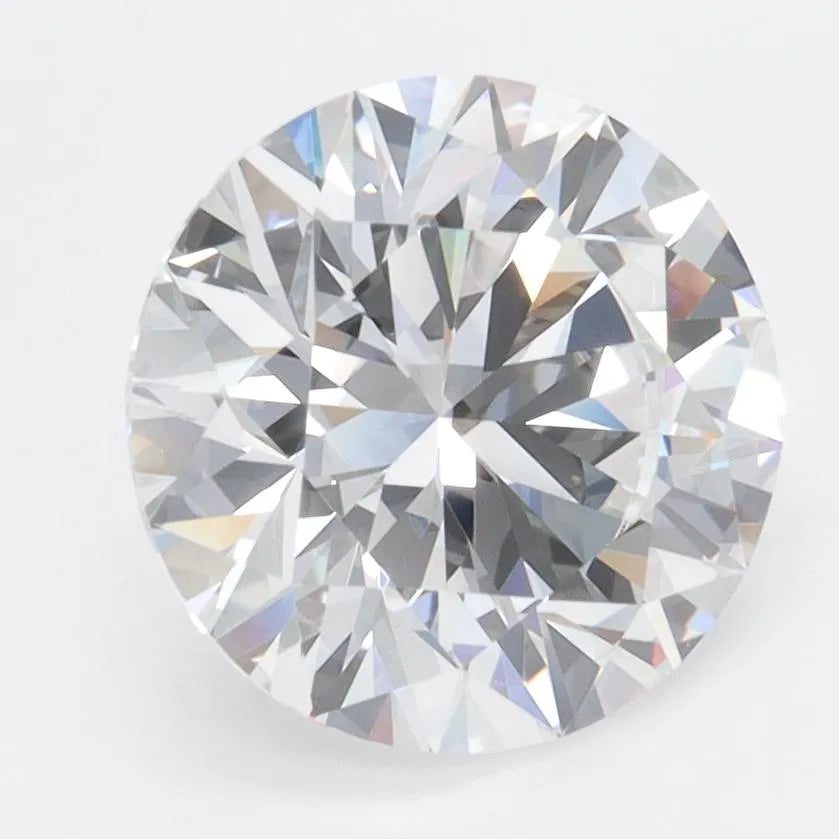3.00ct Round Lab Grown Diamond (Colour D, Clarity IF, Cut ID, IGI Certified)