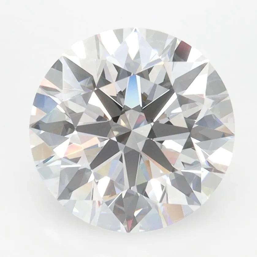 3.00ct Round Lab Grown Diamond (Colour D, Clarity IF, Cut ID, IGI Certified)