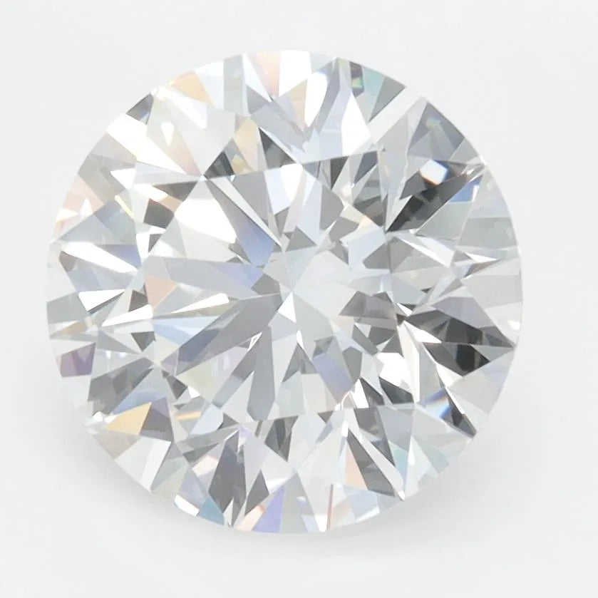 3.00ct Round Lab Grown Diamond (Colour D, Clarity VVS1, Cut ID, IGI Certified)