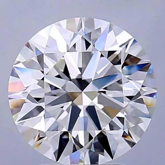 3.00ct Round Lab Grown Diamond (Colour E, Clarity VVS2, Cut EX, IGI Certified)