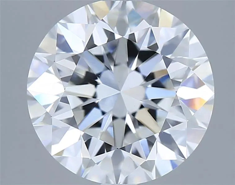 3.00ct Round Lab Grown Diamond (Colour F, Clarity VVS2, Cut EX, IGI Certified)