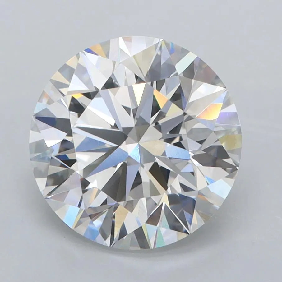 3.00ct Round Lab Grown Diamond (Colour F, Clarity VVS2, Cut EX, IGI Certified)