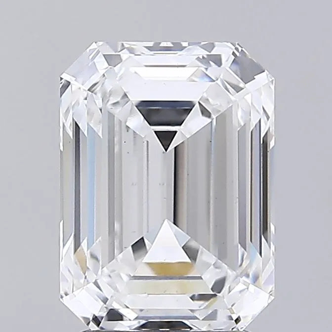 3.01ct Emerald Lab Grown Diamond (Colour D, Clarity VS1, IGI Certified)