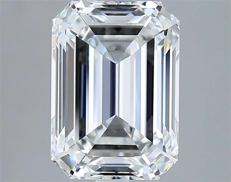3.01ct Emerald Lab Grown Diamond (Colour F, Clarity VVS1, GIA Certified)