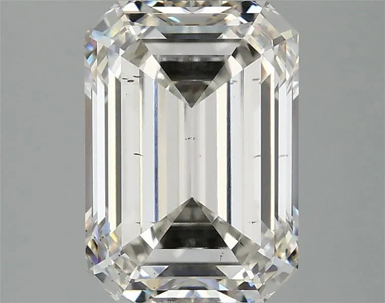 3.01ct Emerald Lab Grown Diamond (Colour G, Clarity SI1, IGI Certified)