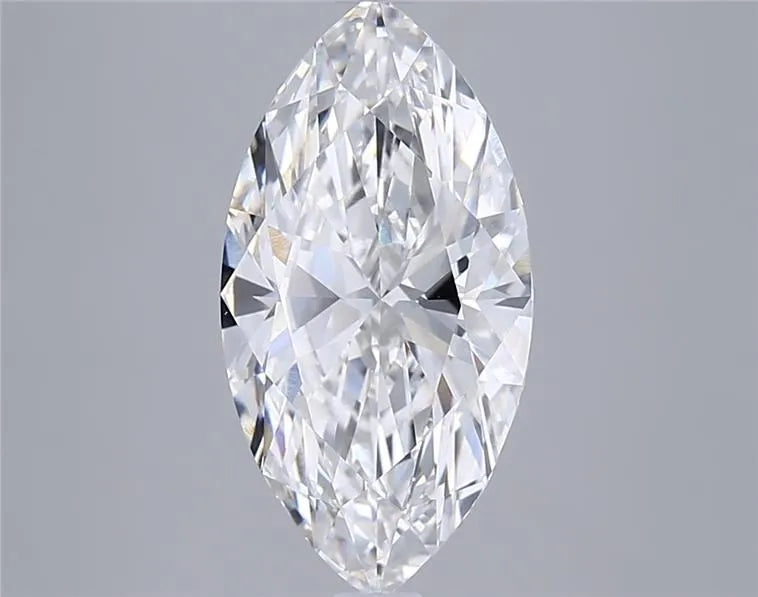 3.01ct Marquise Lab Grown Diamond (Colour E, Clarity VVS2, IGI Certified)
