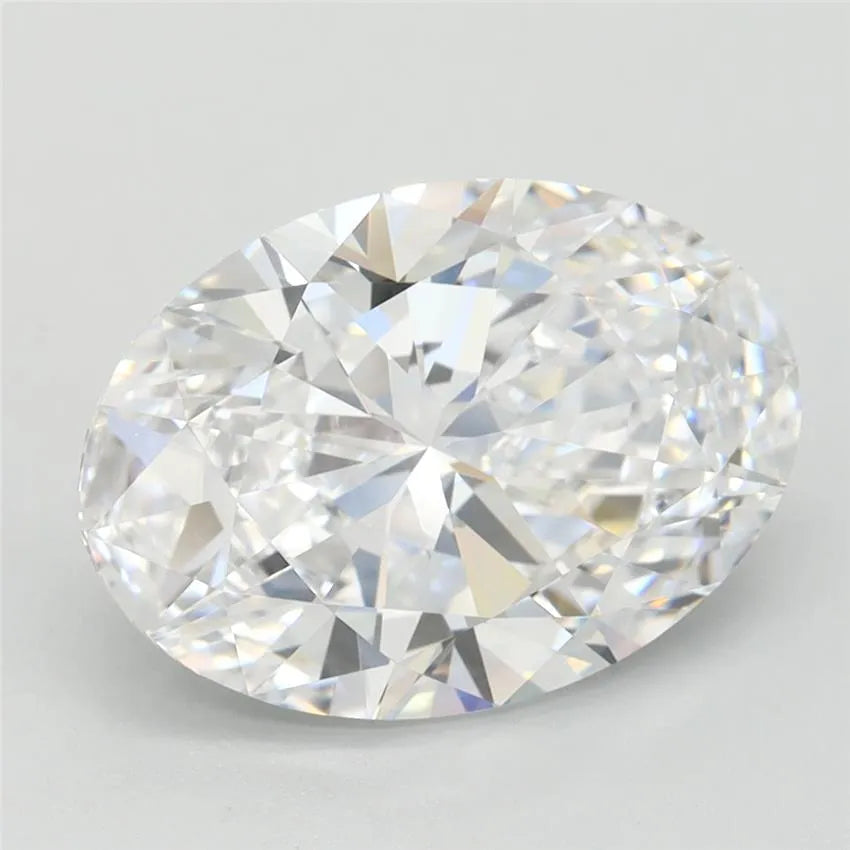 3.01ct Oval Lab Grown Diamond (Colour D, Clarity IF, IGI Certified)