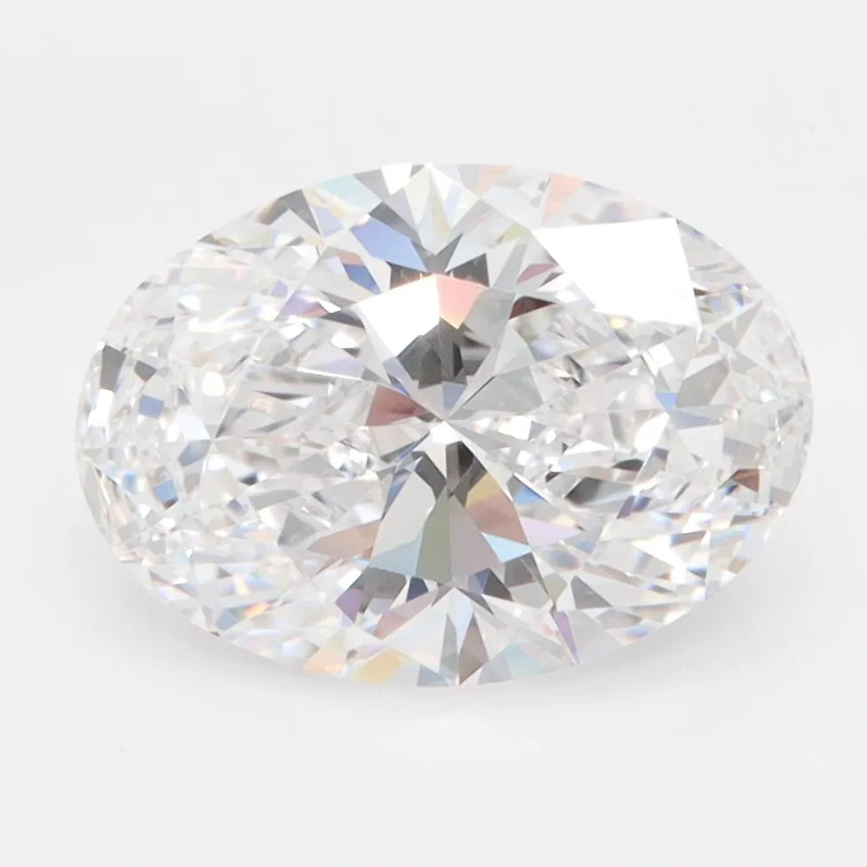 3.01ct Oval Lab Grown Diamond (Colour D, Clarity VVS1, GIA Certified)