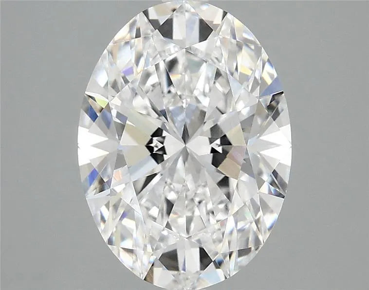 3.01ct Oval Lab Grown Diamond (Colour D, Clarity VVS2, IGI Certified)