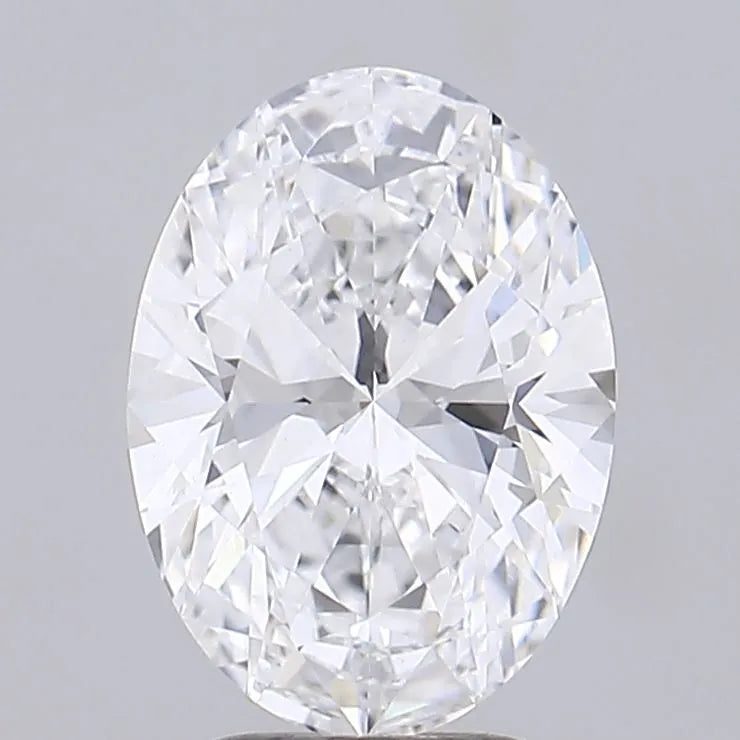 3.01ct Oval Lab Grown Diamond (Colour D, Clarity VVS2, IGI Certified)