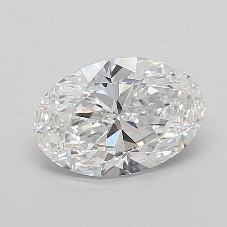 3.01ct Oval Lab Grown Diamond (Colour E, Clarity IF, IGI Certified)