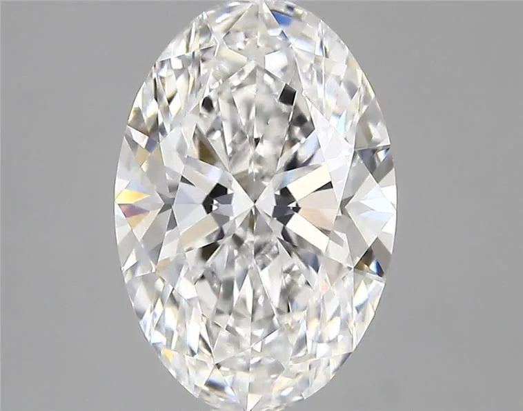 3.01ct Oval Lab Grown Diamond (Colour E, Clarity VVS2, IGI Certified)