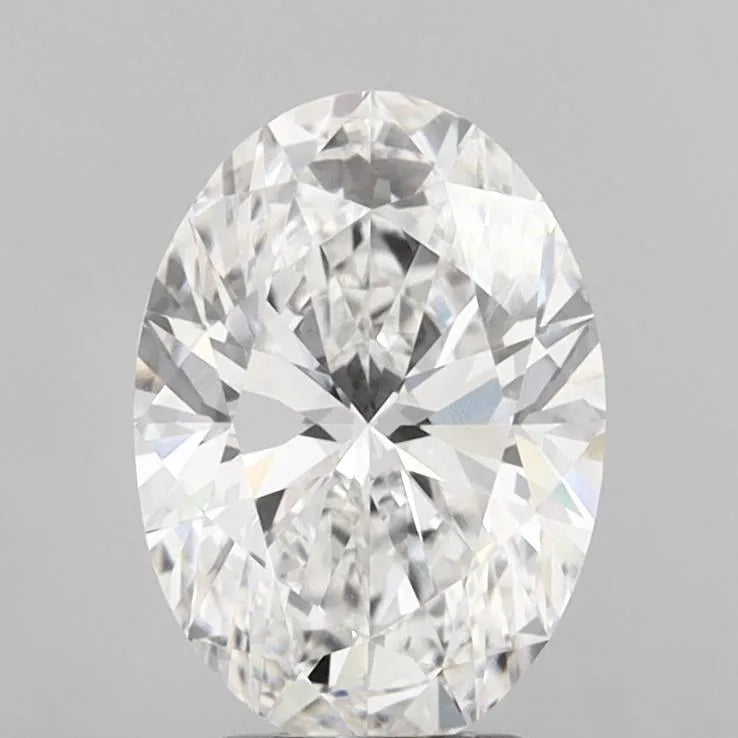 3.01ct Oval Lab Grown Diamond (Colour E, Clarity VVS2, IGI Certified)