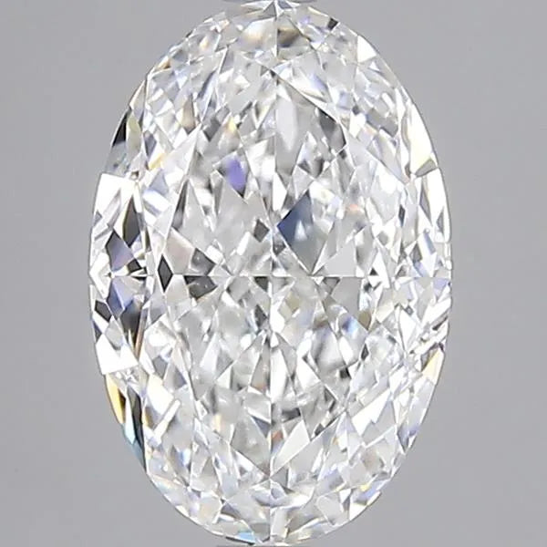 3.01ct Oval Lab Grown Diamond (Colour E, Clarity VVS2, IGI Certified)