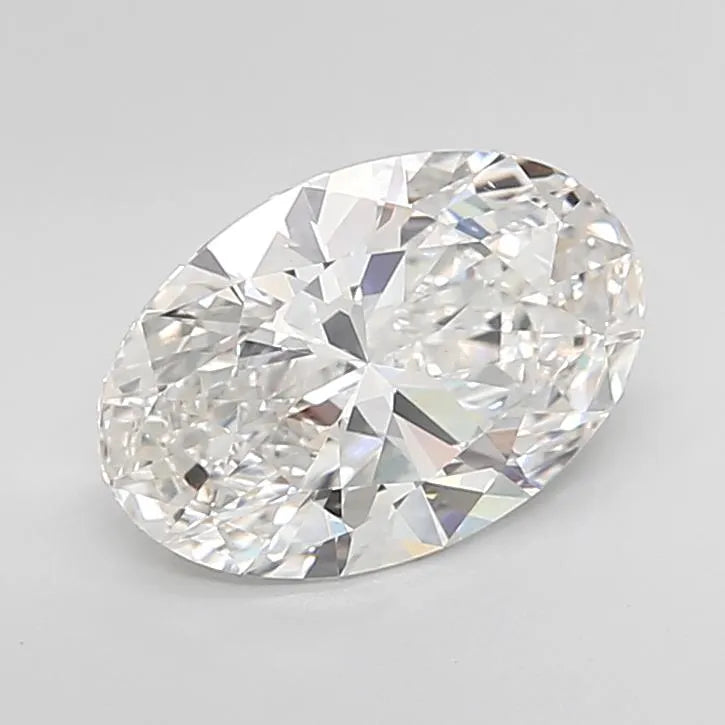 3.01ct Oval Lab Grown Diamond (Colour F, Clarity VS1, IGI Certified)