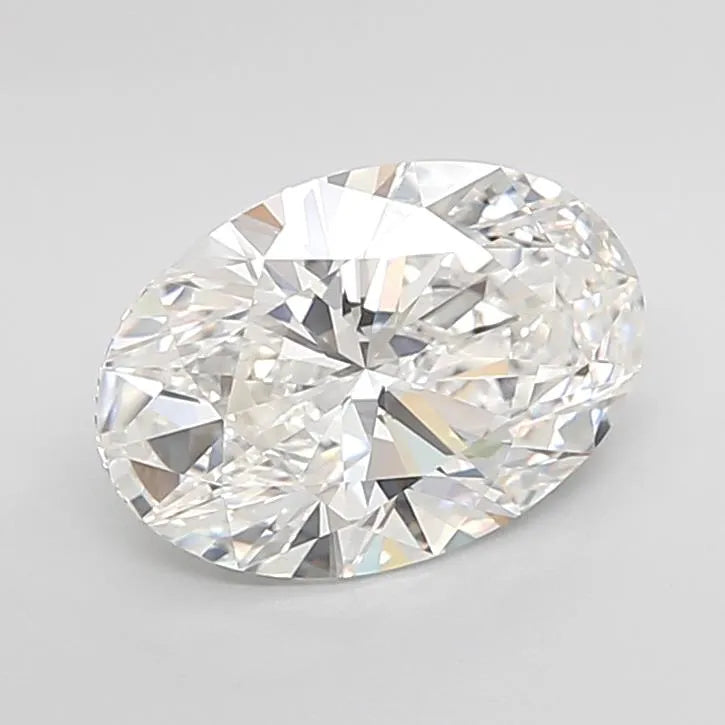 3.01ct Oval Lab Grown Diamond (Colour F, Clarity VVS2, IGI Certified)