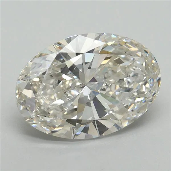 3.01ct Oval Lab Grown Diamond (Colour G, Clarity VS2, Cut GD, Uncertified)
