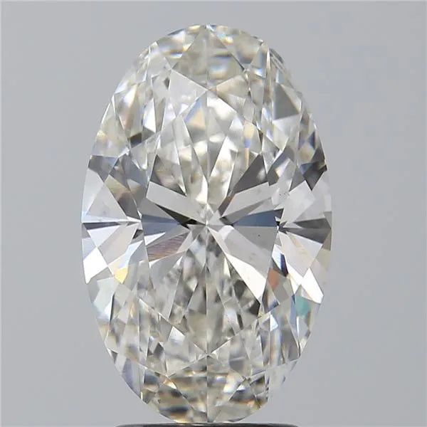 3.01ct Oval Lab Grown Diamond (Colour H, Clarity VS1, IGI Certified)