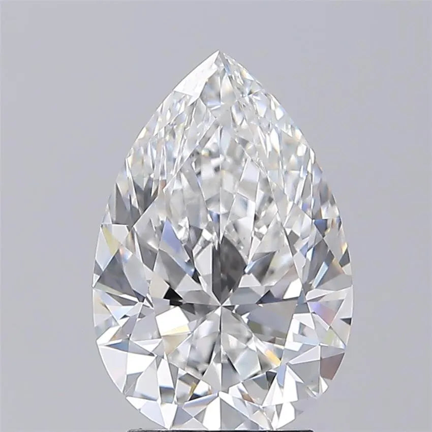 3.01ct Pear Lab Grown Diamond (Colour E, Clarity VVS2, IGI Certified)
