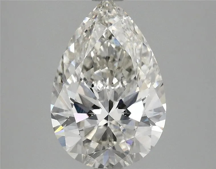 3.01ct Pear Lab Grown Diamond (Colour G, Clarity VVS2, IGI Certified)