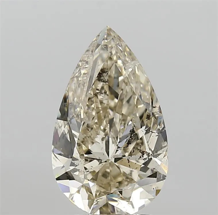3.01ct Pear Natural Diamond (Colour K, Clarity SI2, Cut VG, IGI Certified)