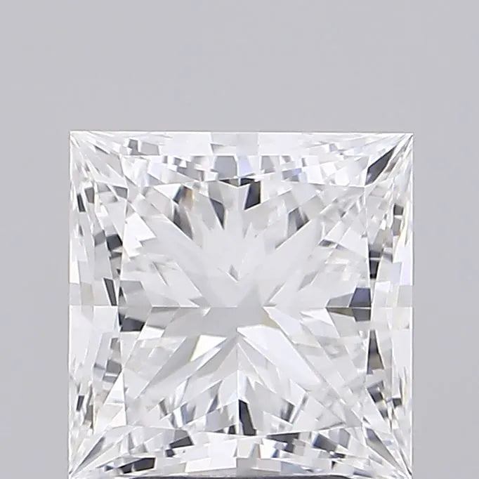 3.01ct Princess Lab Grown Diamond (Colour E, Clarity IF, IGI Certified)