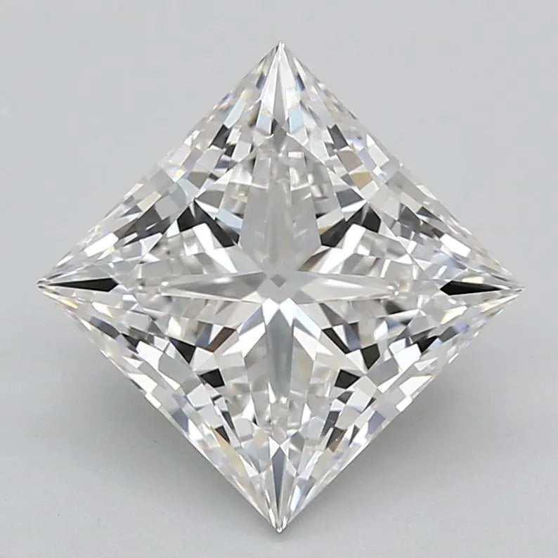 3.01ct Princess Lab Grown Diamond (Colour E, Clarity VVS1, GIA Certified)